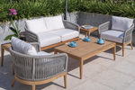 Lucia DS Lounge Chair, Dove/Canvas