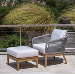Lucia DS Lounge Chair, Dove/Canvas