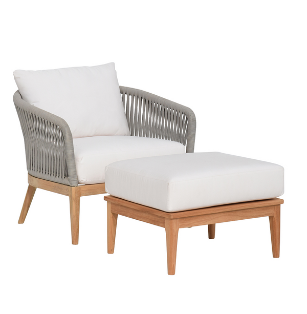 Lucia DS Lounge Chair, Dove/Canvas