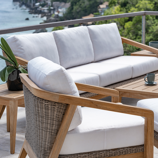 Spencer DS Sofa-Teak/Willow