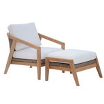 Spencer DS Lounge Chair-Teak/Willow