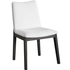 Delano Armless Chair Espresso w/ Protected Fabric Finish