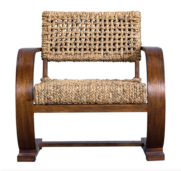Rehema Accent Chair, Pecan