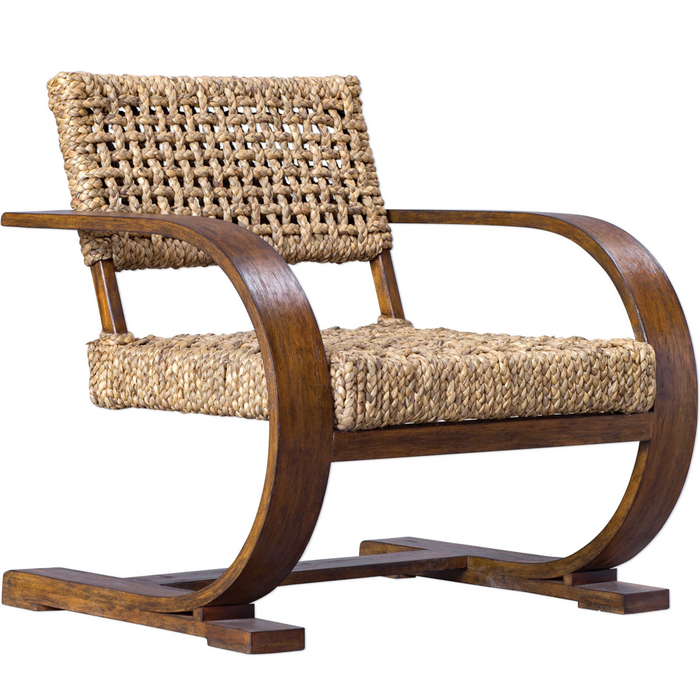 Rehema Accent Chair, Pecan