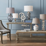 Vitellina Gray Table Lamp