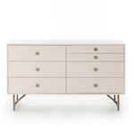 Van 7 Drawer Dresser-Matte Alabaster