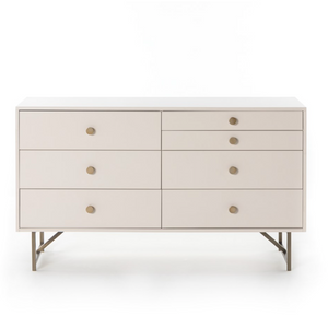 Van 7 Drawer Dresser-Matte Alabaster