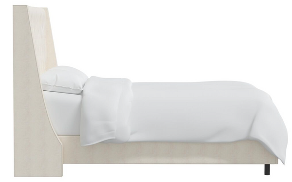 Harper Bed, Zuma White, King & Queen