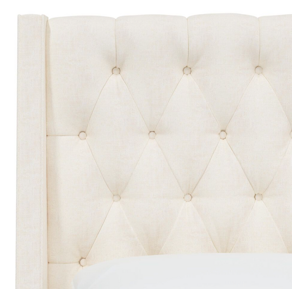 Harper Bed, Zuma White, King & Queen