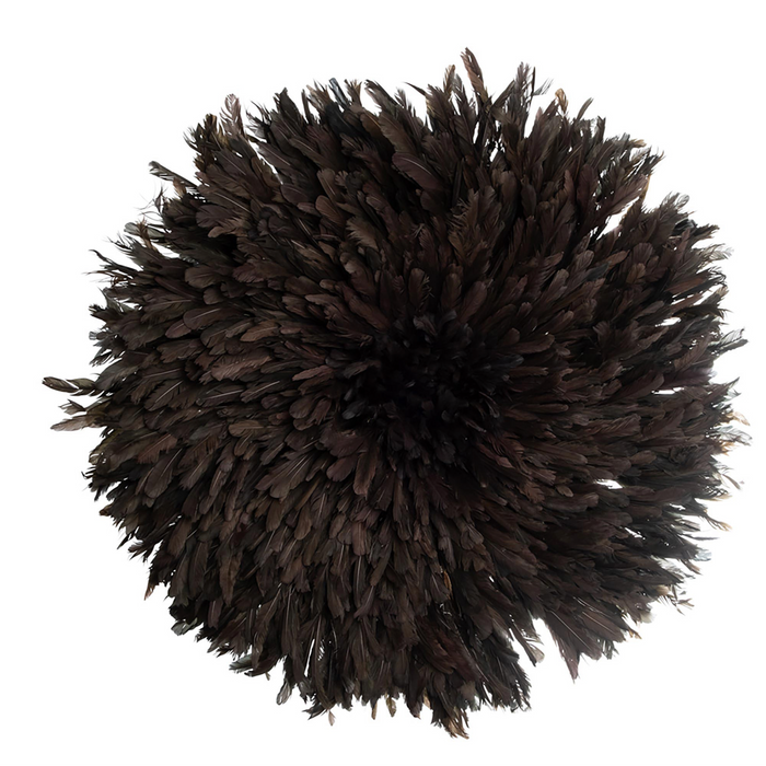 Juju Feather Hat 32"-Black