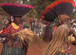 Juju Feather Hat 32"-Black