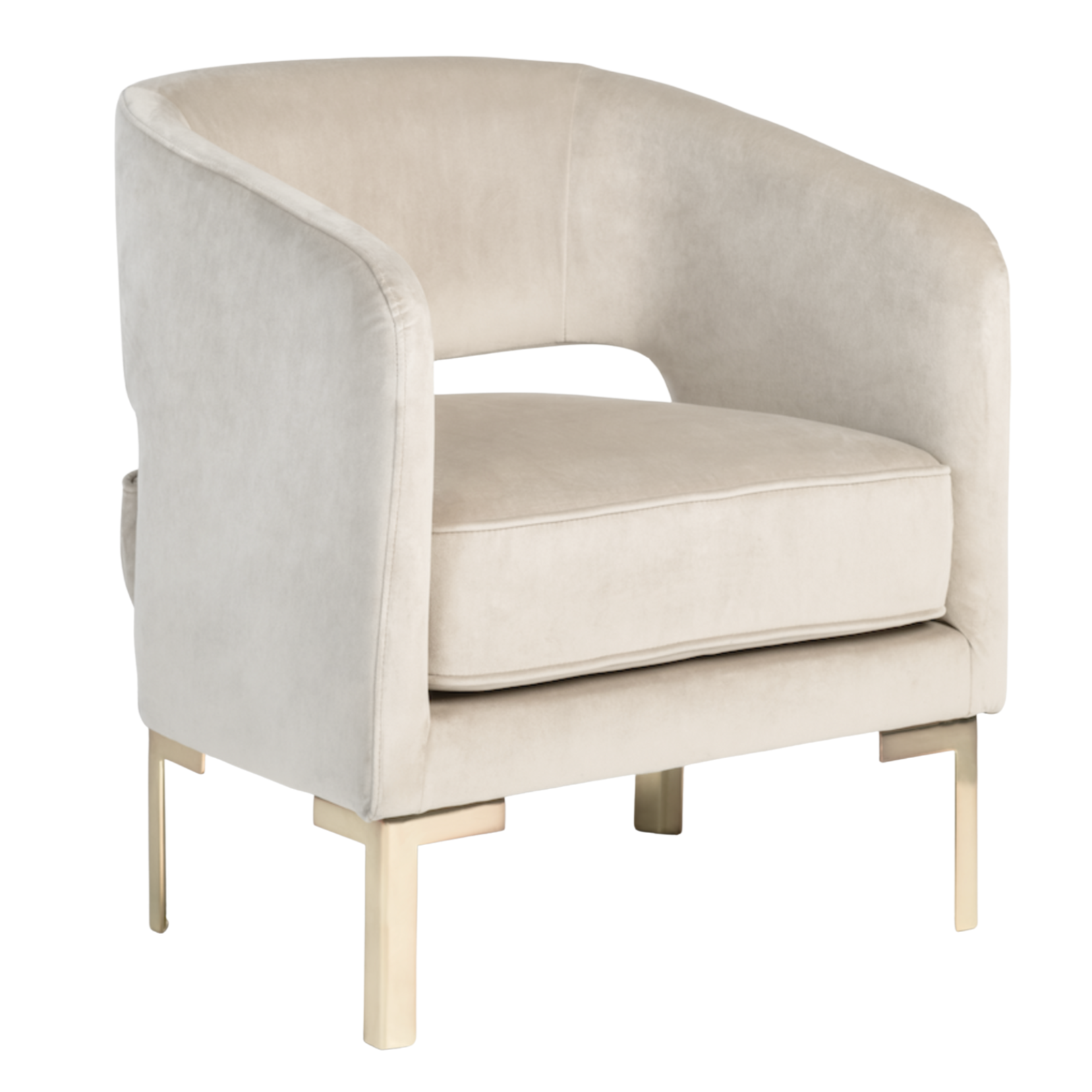 Grayson Occasional Chair, Clean Taupe