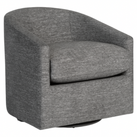 Frazier Swivel Chair w/ Performance Fabric