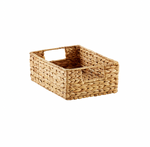 Water Hyacinth Bin Natural, 5 Sizes