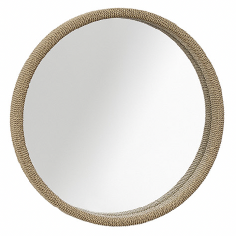 Capri Round Mirror - Rope, 36"