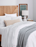 Waffle Bed Blanket - Shore, 2 Sizes