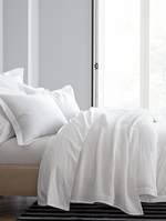 Waffle Bed Blanket - White, 2 Sizes