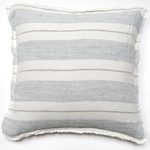 Laguna Pillow, Ocean/ Natural- 20" x 20"