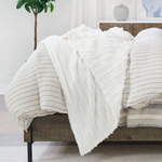 Anacapa Oversized Throw, Light Grey