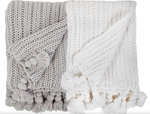 Anacapa Oversized Throw, White
