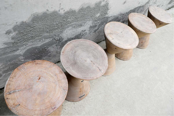 Side Table, 16" x 9" x 21"