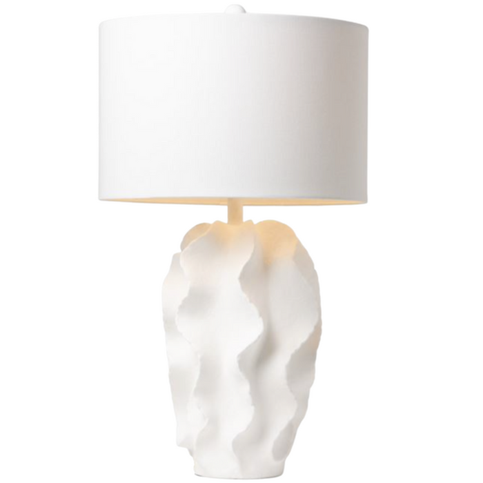 Bethany Table Lamp, Matte White