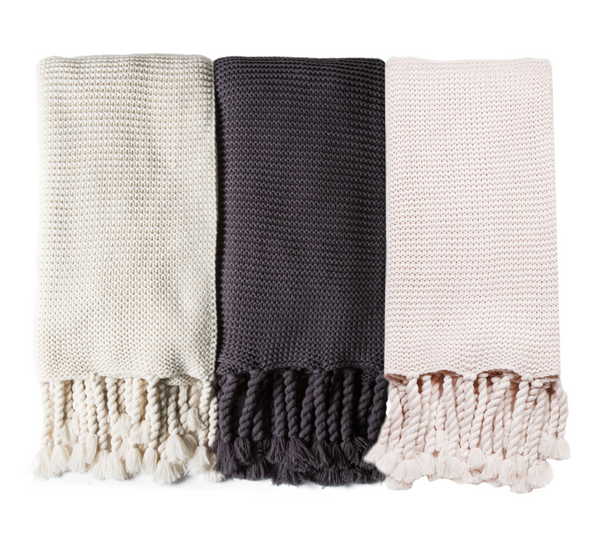 Trestles Oversized Throw, Midnight