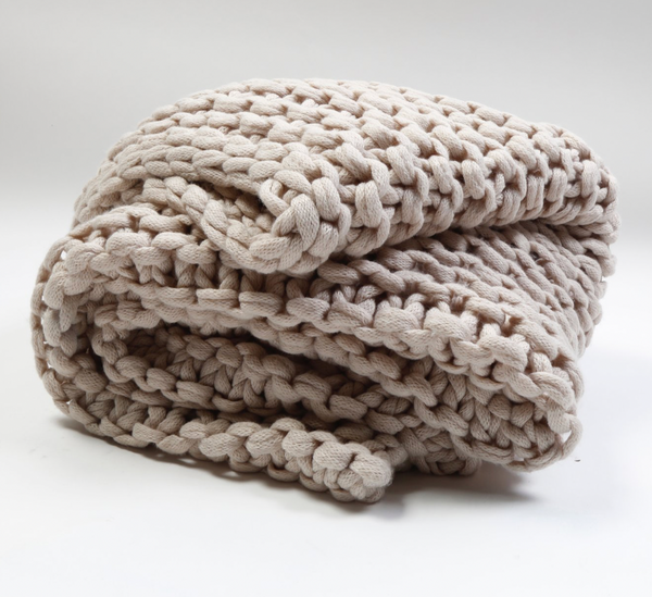 Finn Throw, Taupe
