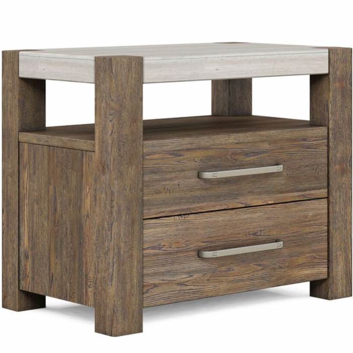 Stockyard Bedside Chest, 32"W x 19"D x 26.75"H