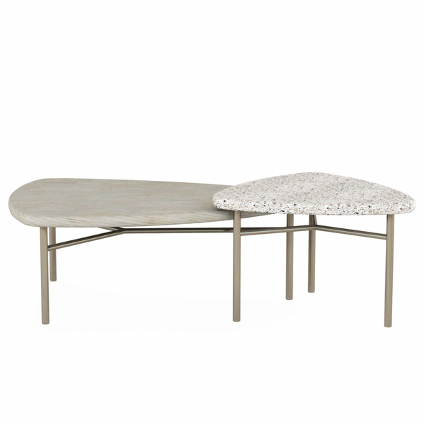 Cotiere Bunching Cocktail Small Table, 42"W x 30"D x 17"H