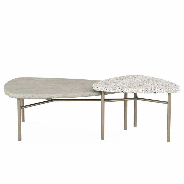 Cotiere Bunching Cocktail Small Table, 42"W x 30"D x 17"H