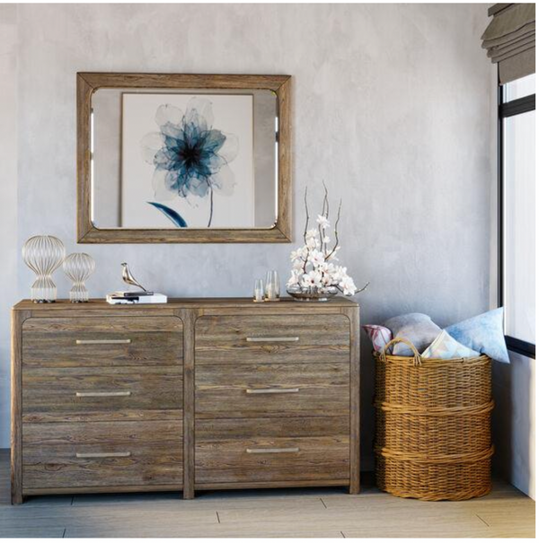 Stockyard Landscape Mirror, 48"W x 1.5"D x 38"H