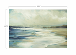 Hand-Painted Canvas Wall Decor with Beach Scene, 23-1/2"W x 15-3/4"H