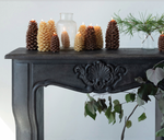 Unscented Pinecone Shaped Candle