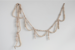 Paulownia Wood Bead Swag Garland