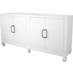 Drayton 4-Door Buffet, White, 72"W x 36.25"H x 20"D