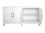 Drayton 4-Door Buffet, White, 72"W x 36.25"H x 20"D