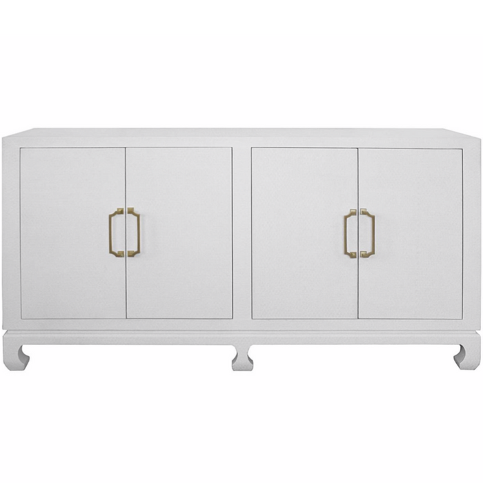 Drayton 4-Door Buffet, White, 72"W x 36.25"H x 20"D