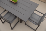 Breeze XL Dining Chair, Aluminum Asteroid