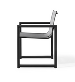 Breeze XL Dining Chair, Aluminum Asteroid