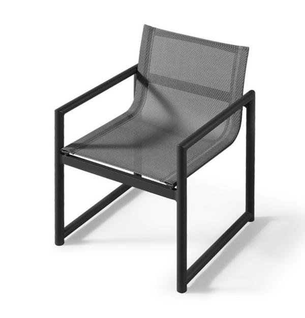 Breeze XL Dining Chair, Aluminum Asteroid