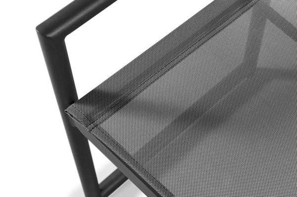 Breeze XL Dining Chair, Aluminum Asteroid
