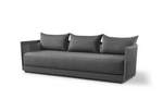 Antigua 3-Seat Sofa, Aluminum Asteroid