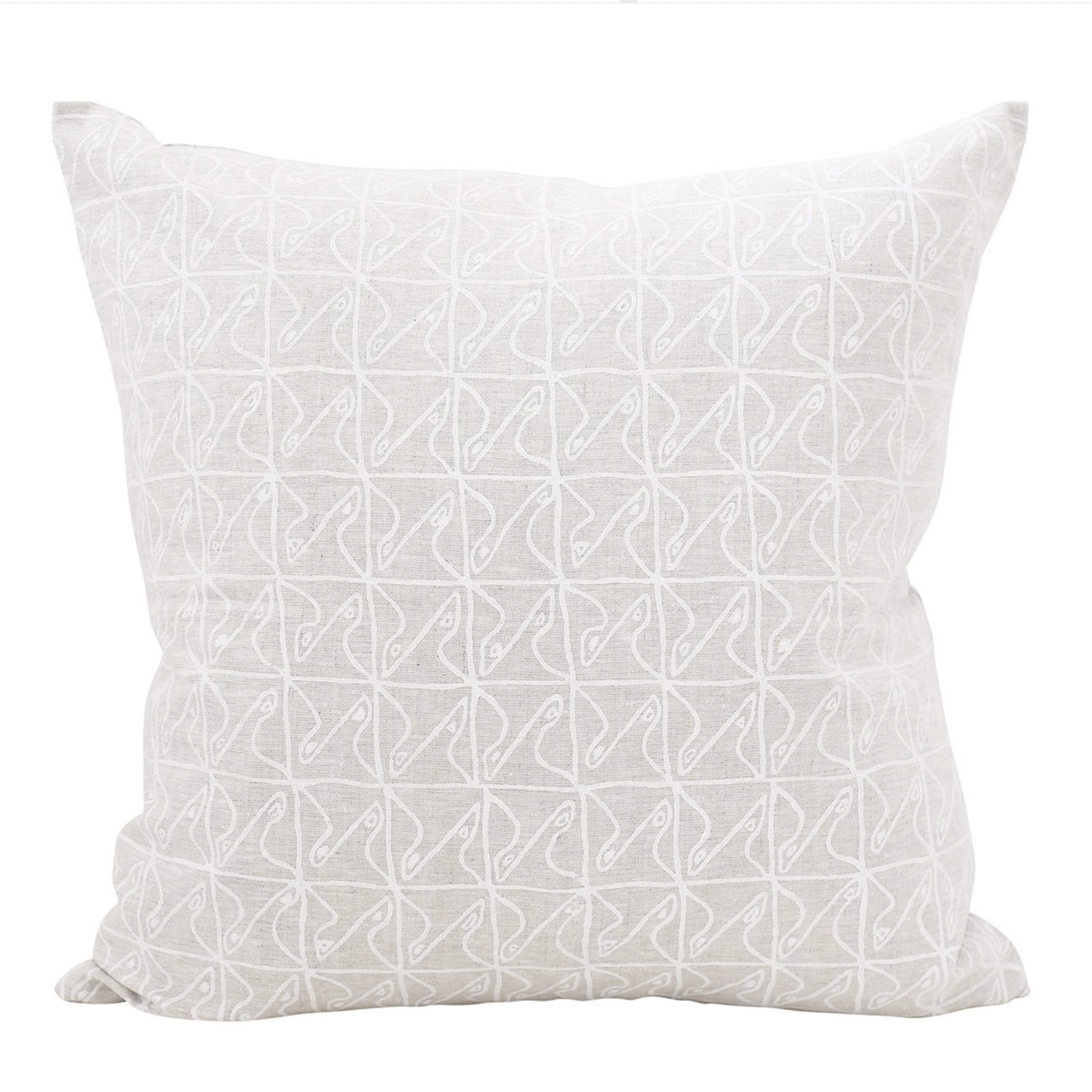 Karwa Chalk Linen Cushion, 20" x 20"