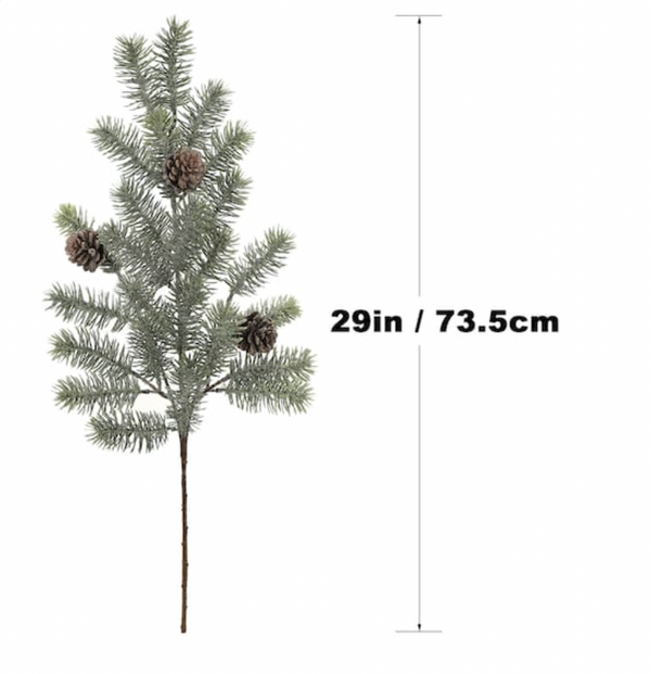 Icy Elegant Pine Spray