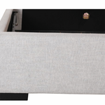 Belle Storage Bed - Sand, King & Queen