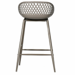 Piazza Counter Stool, Grey - M2