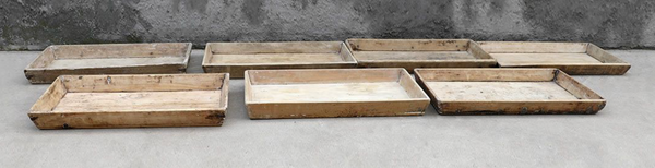Wooden Tray, 27" x 15" x 3"