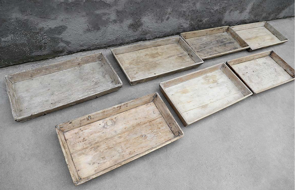 Wooden Tray, 27" x 15" x 3"