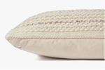 Ped0021 Beige / Silver, 18" x 18"